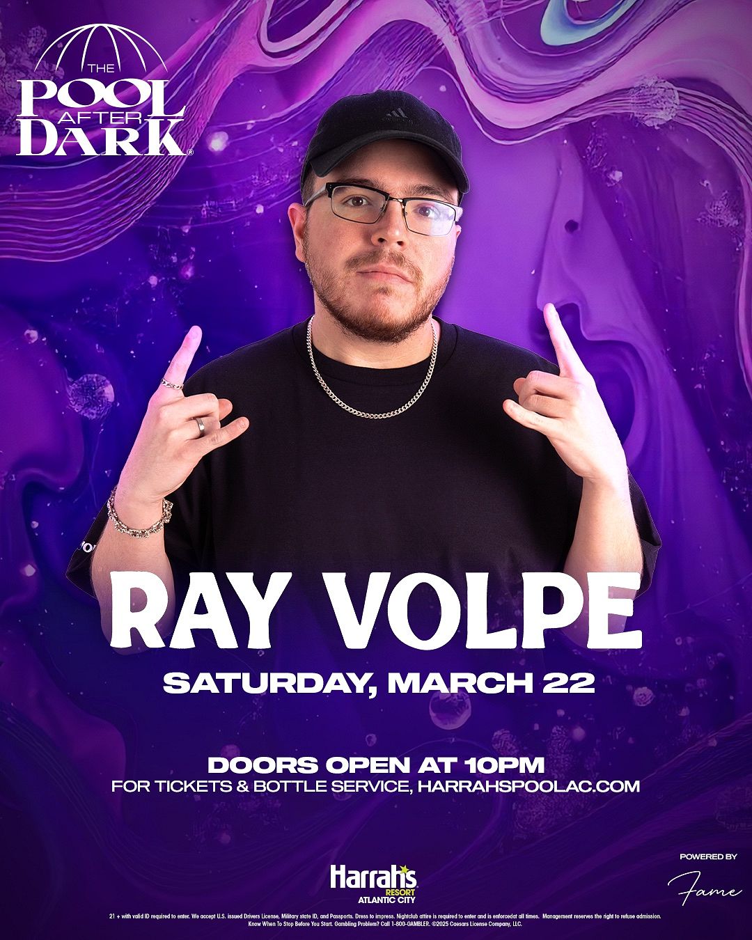 RAY VOLPE at The Pool After Dark Saturday, March 22, 2025