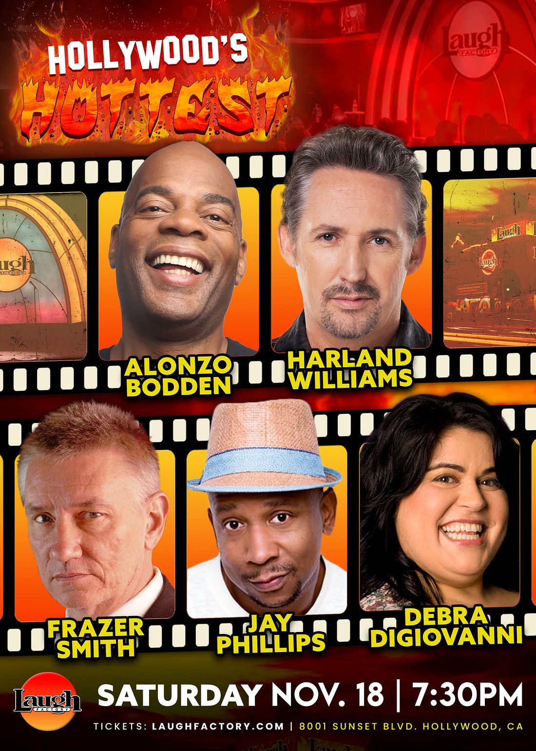 Hollywood's Hottest Tickets at Laugh Factory Hollywood in Los Angeles