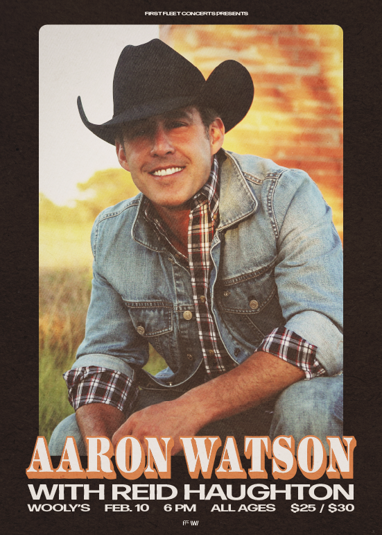 Aaron Watson Tickets at Wooly's in Des Moines by First Fleet Concerts