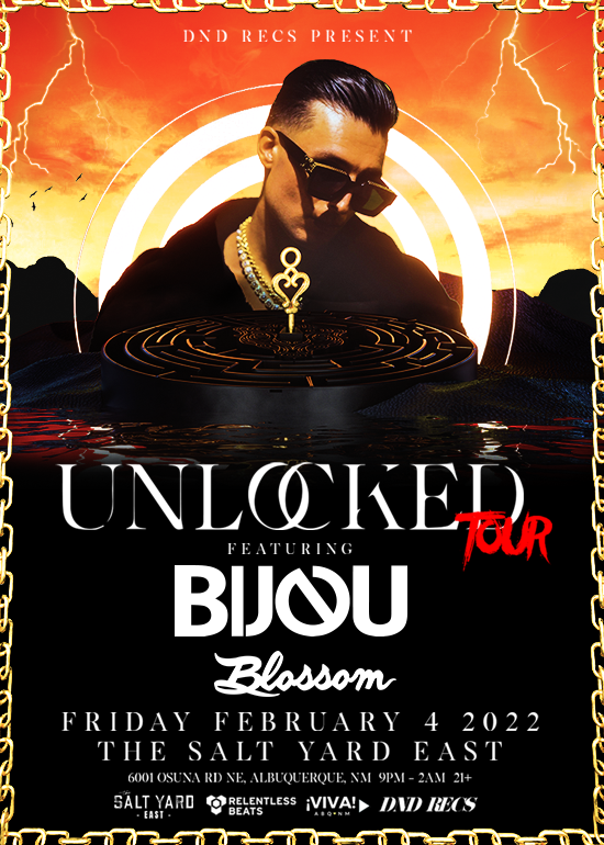 BIJOU Tickets at Salt Yard East in Albuquerque by RB Albuquerque Tixr