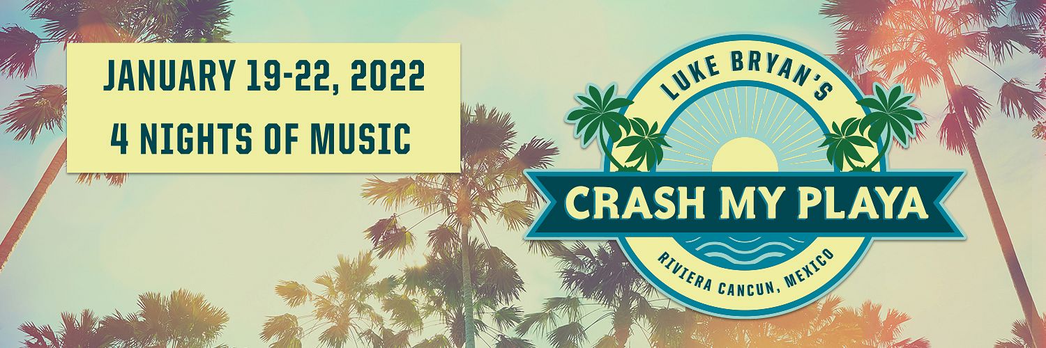 Luke Bryan's Crash My Playa Merchandise Tickets at Moon Palace Cancun