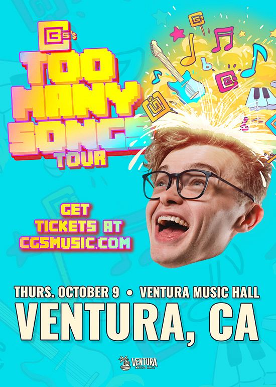 CG5 Presents: The TOO MANY SONGS Tour Tickets at Ventura Music