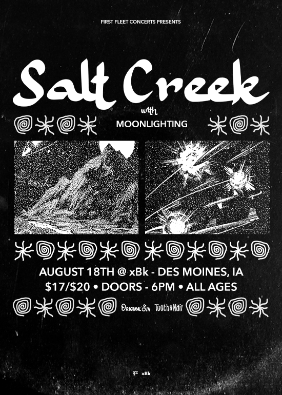 Salt Creek Tickets at xBk in Des Moines by First Fleet Concerts Tixr