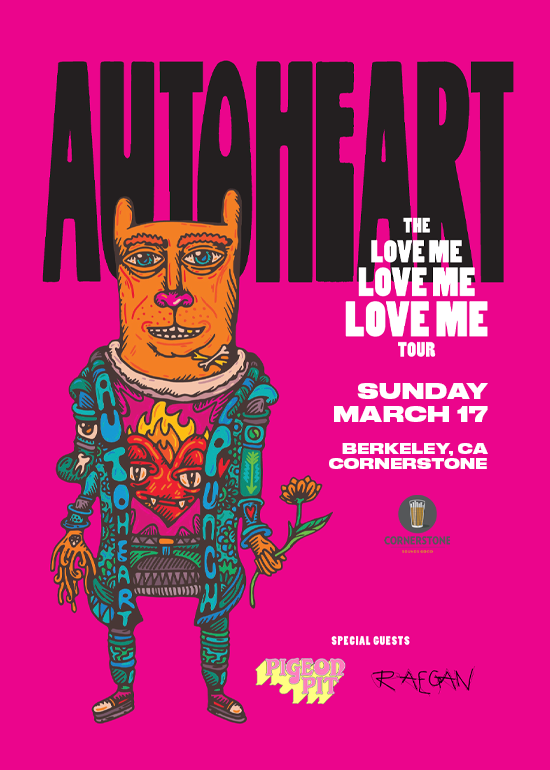 Autoheart Tickets at Cornerstone in Berkeley by Cornerstone Berkeley | Tixr