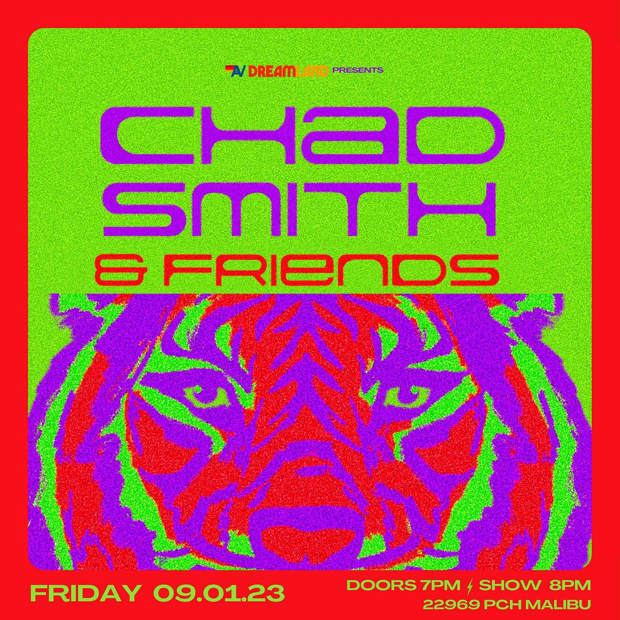 Chad Smith & Friends Tickets at Aviator Nation Dreamland in Malibu by