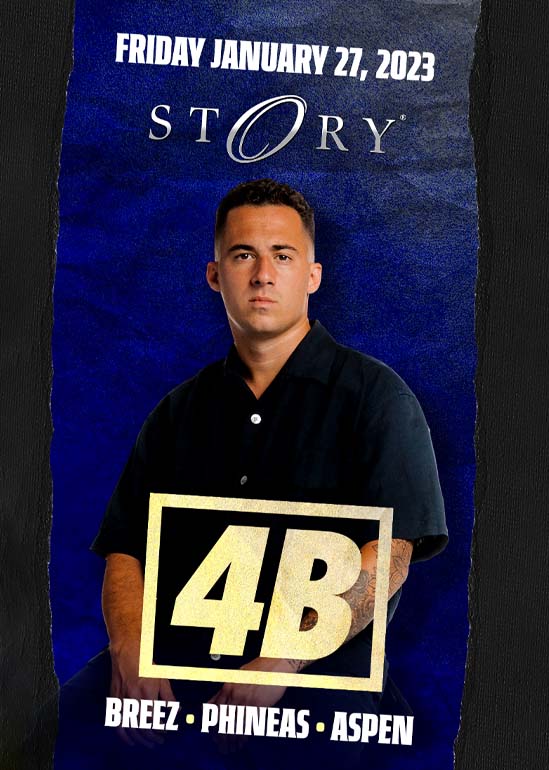 4B Tickets at Story in Miami Beach by STORY Tixr