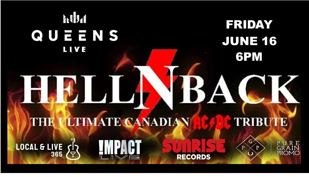HELL N BACK w/ LiquidCristal Tickets at The Queens in Barrie