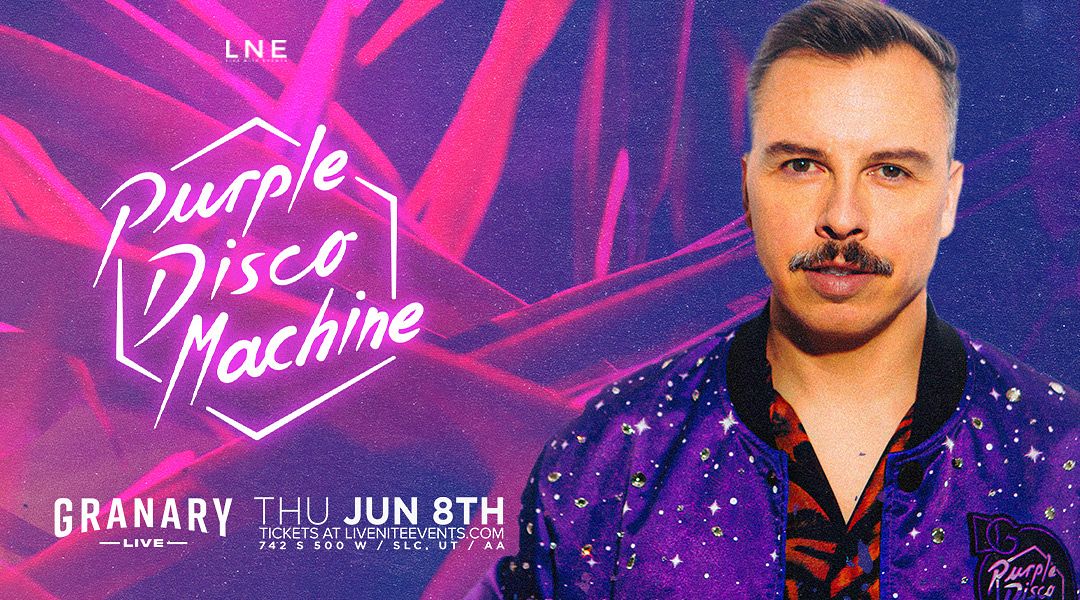 Purple Disco Machine at Granary Live Tickets at Granary Live in Salt