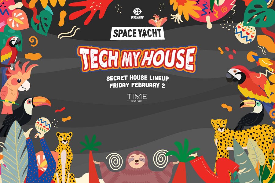 space yacht tech my house lineup