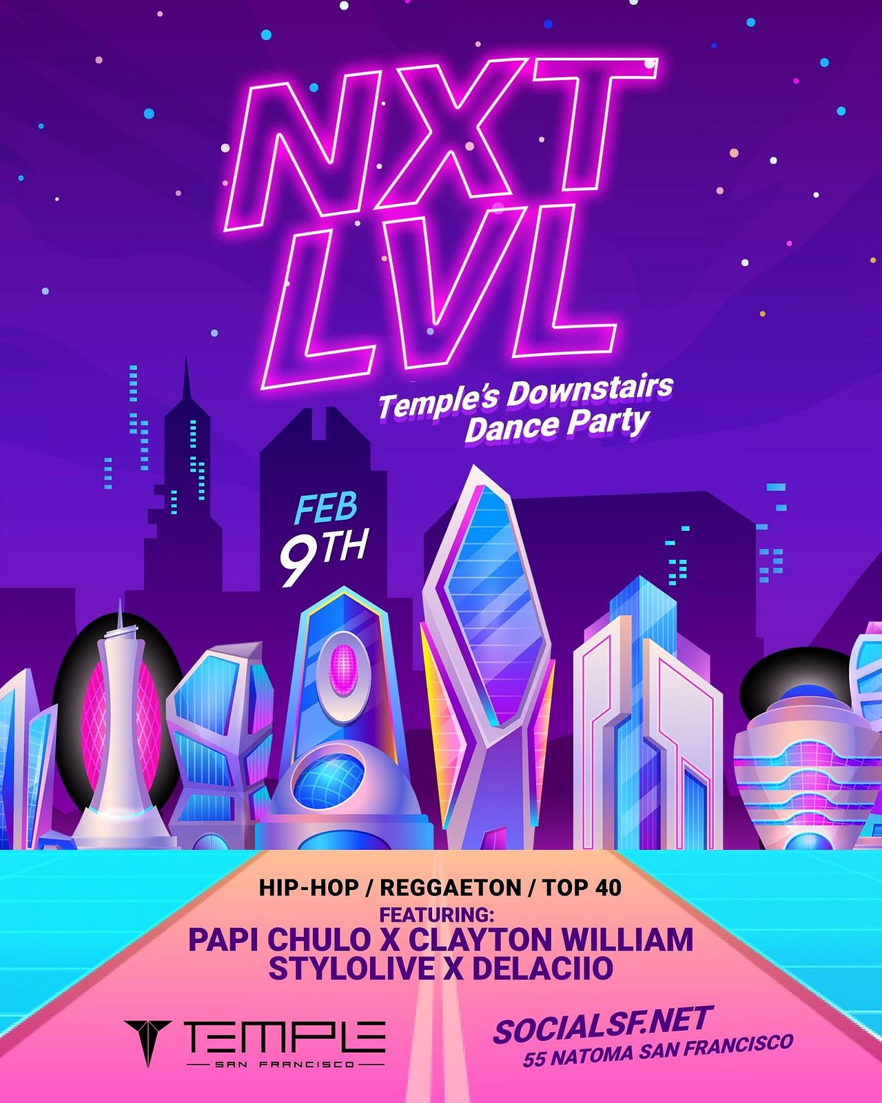 NXT LVL Tickets at Temple Nightclub in SF by Temple Nightclub San ...