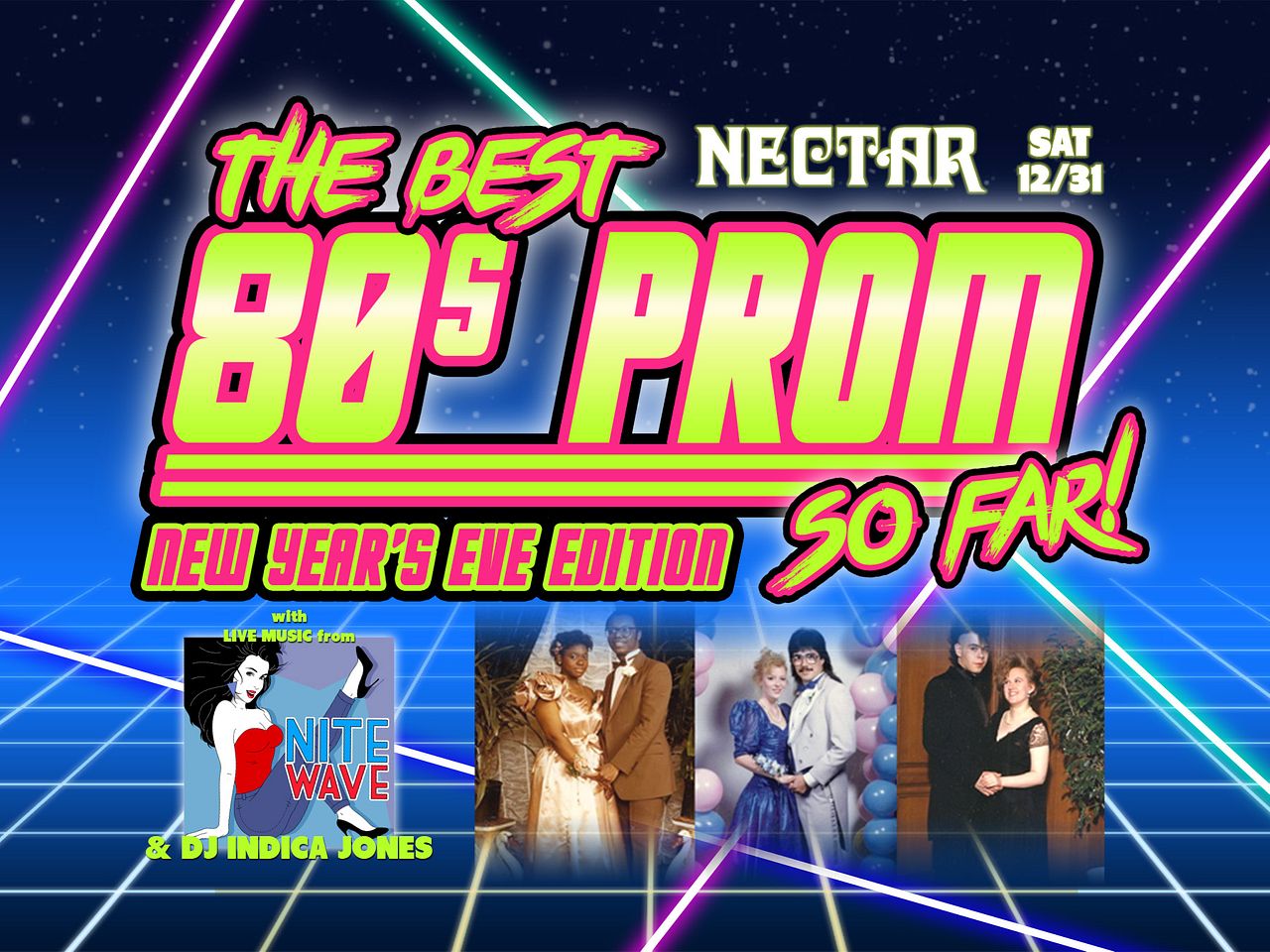 Nite Wave '80s PROM NYE PARTY Tickets at Nectar Lounge in Seattle by