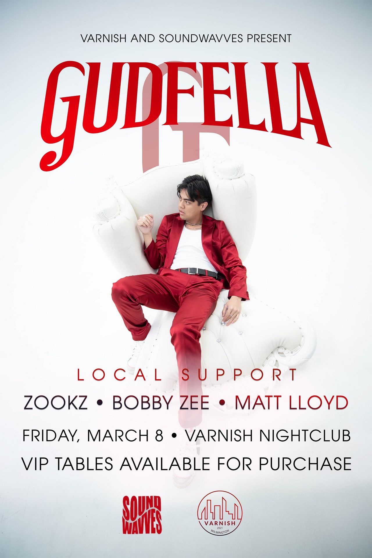 Spring Break with Gudfella at Varnish Night Club! Tickets at Varnish in