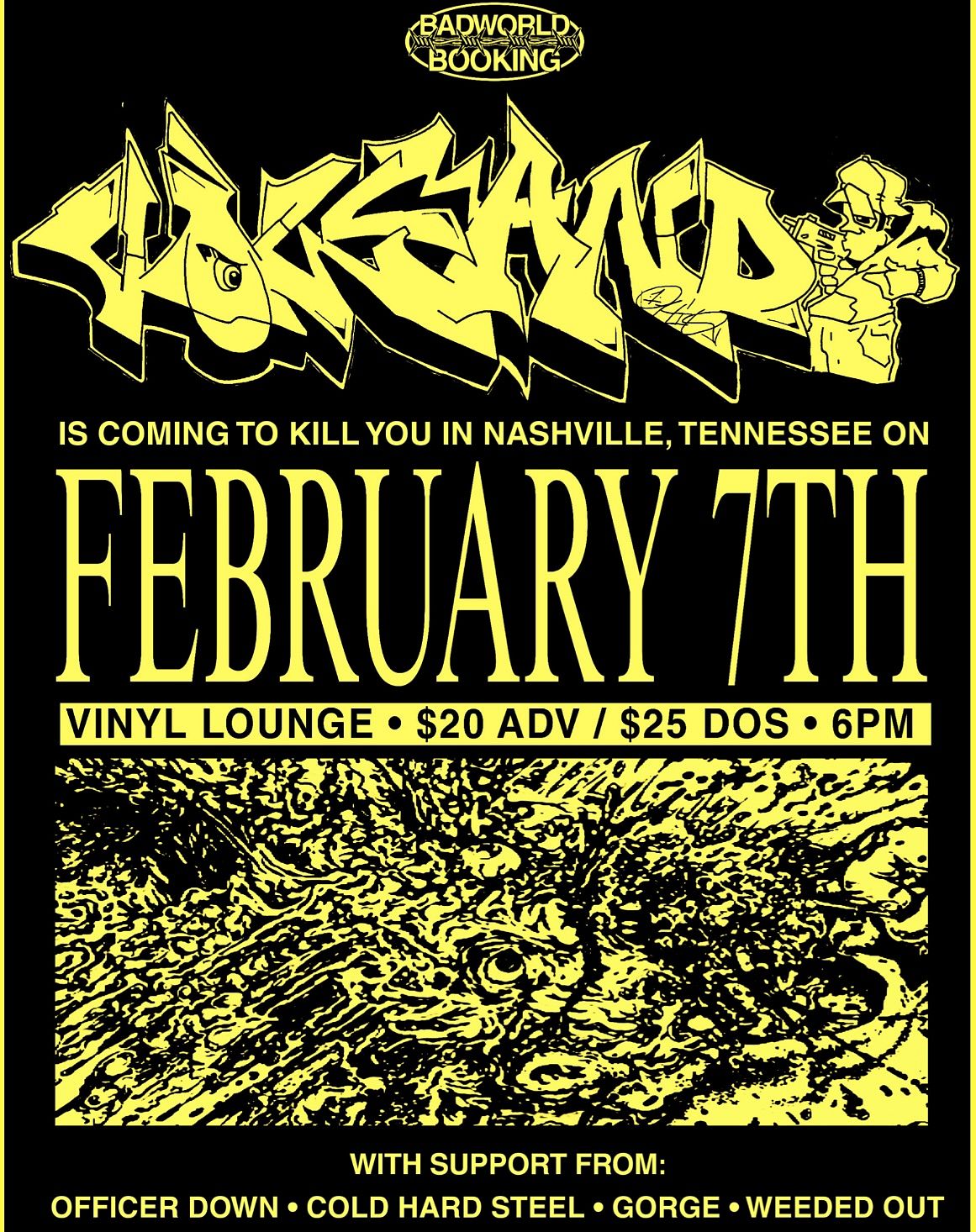 VOLCANO Tickets at The Vinyl Lounge in Nashville by The Vinyl