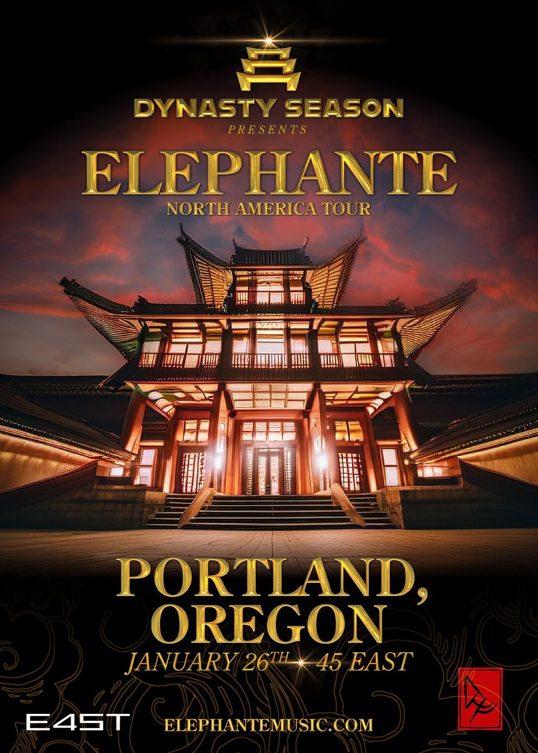 ELEPHANTE Tickets at 45 East in Portland by 45 East | Tixr