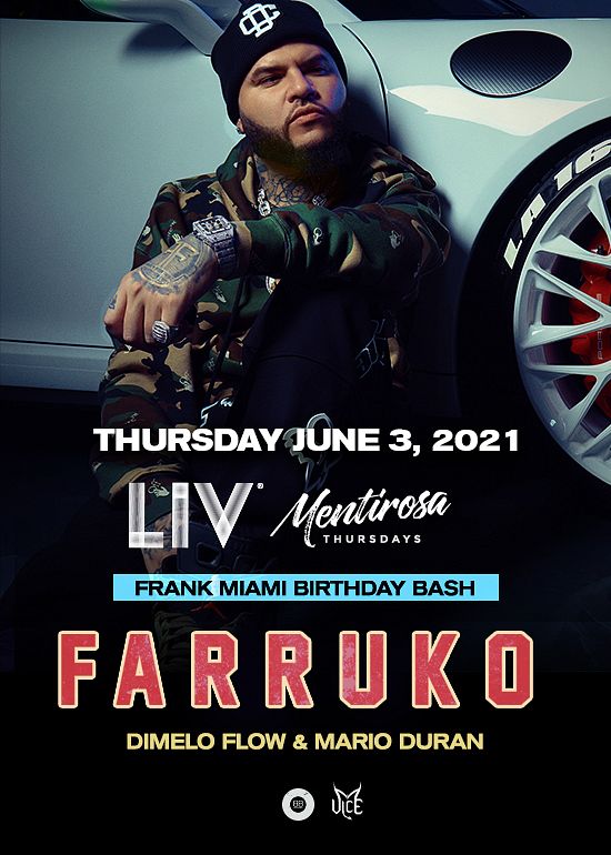 Farruko Tickets at LIV in Miami Beach by LIV Tixr