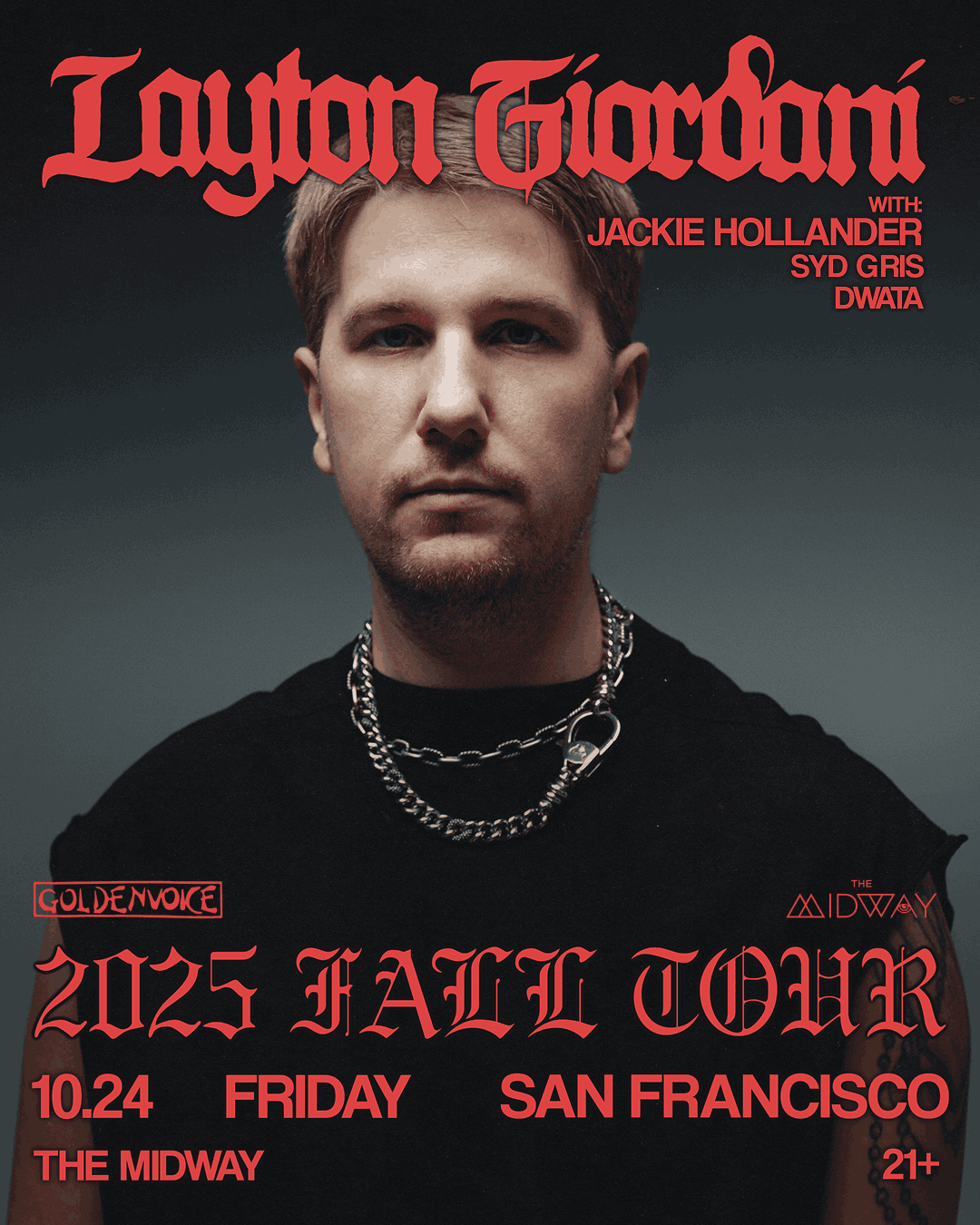 The Midway and Goldenvoice present Layton Giordani Tickets at The