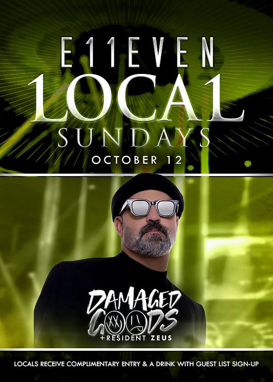 DAMAGED GOODS Tickets at E11EVEN Miami in Miami by 11 Miami | Tixr