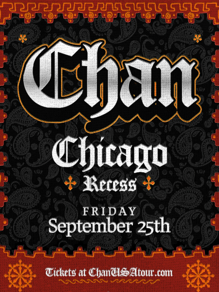 CHAN | USA TOUR | Chicago Tickets at Recess in Chicago by ACRO | Tixr