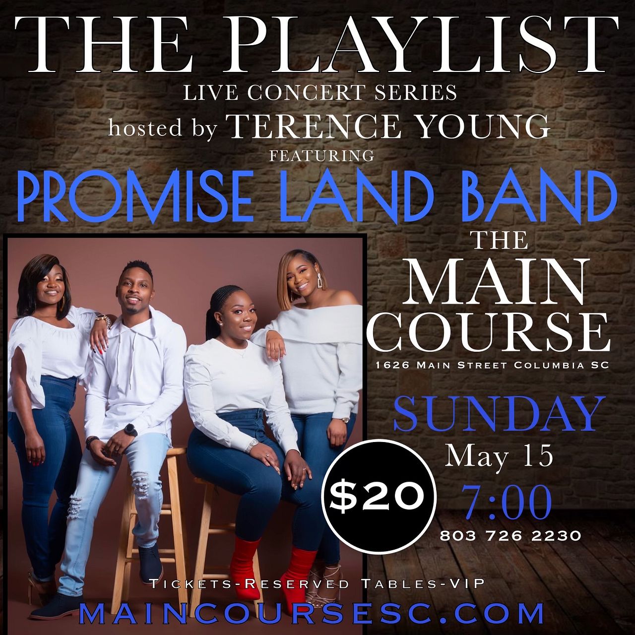 The Playlist (Promise Land Band) Tickets