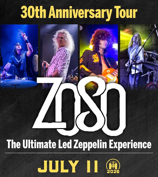 ZOSO - SOLD OUT Tickets at The Harvester Performance Center in