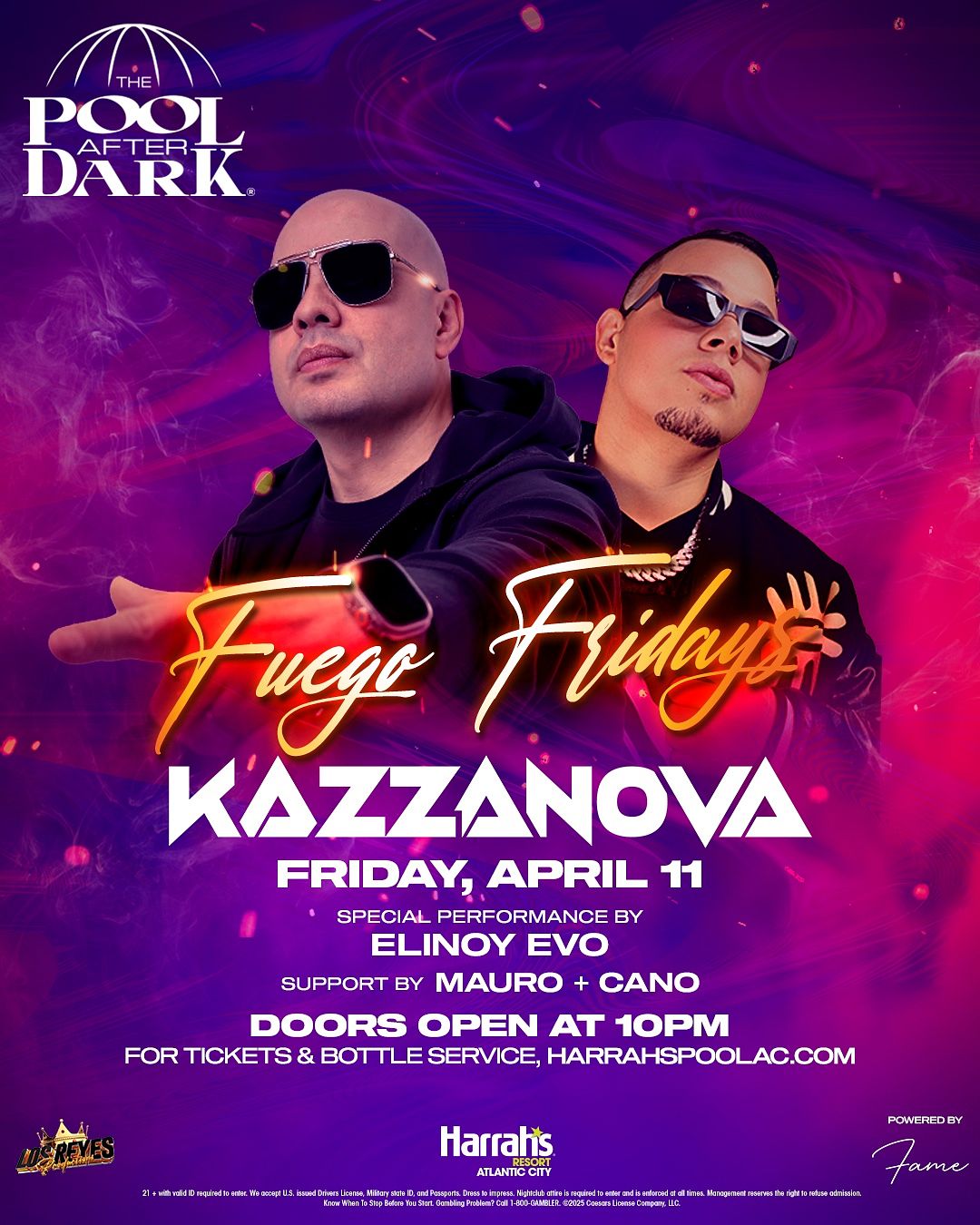 Fuego Friday with KAZZANOVA at The Pool After Dark Friday, April 11, 2025