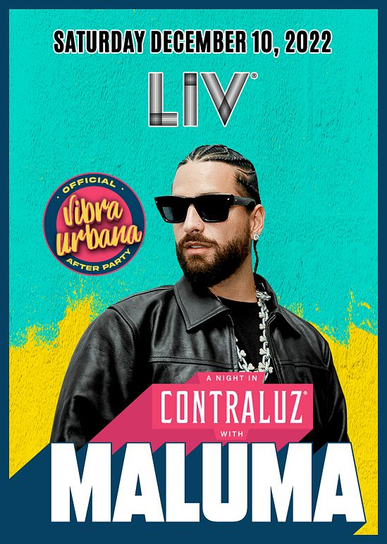 Maluma Tickets at LIV in Miami Beach by LIV Tixr