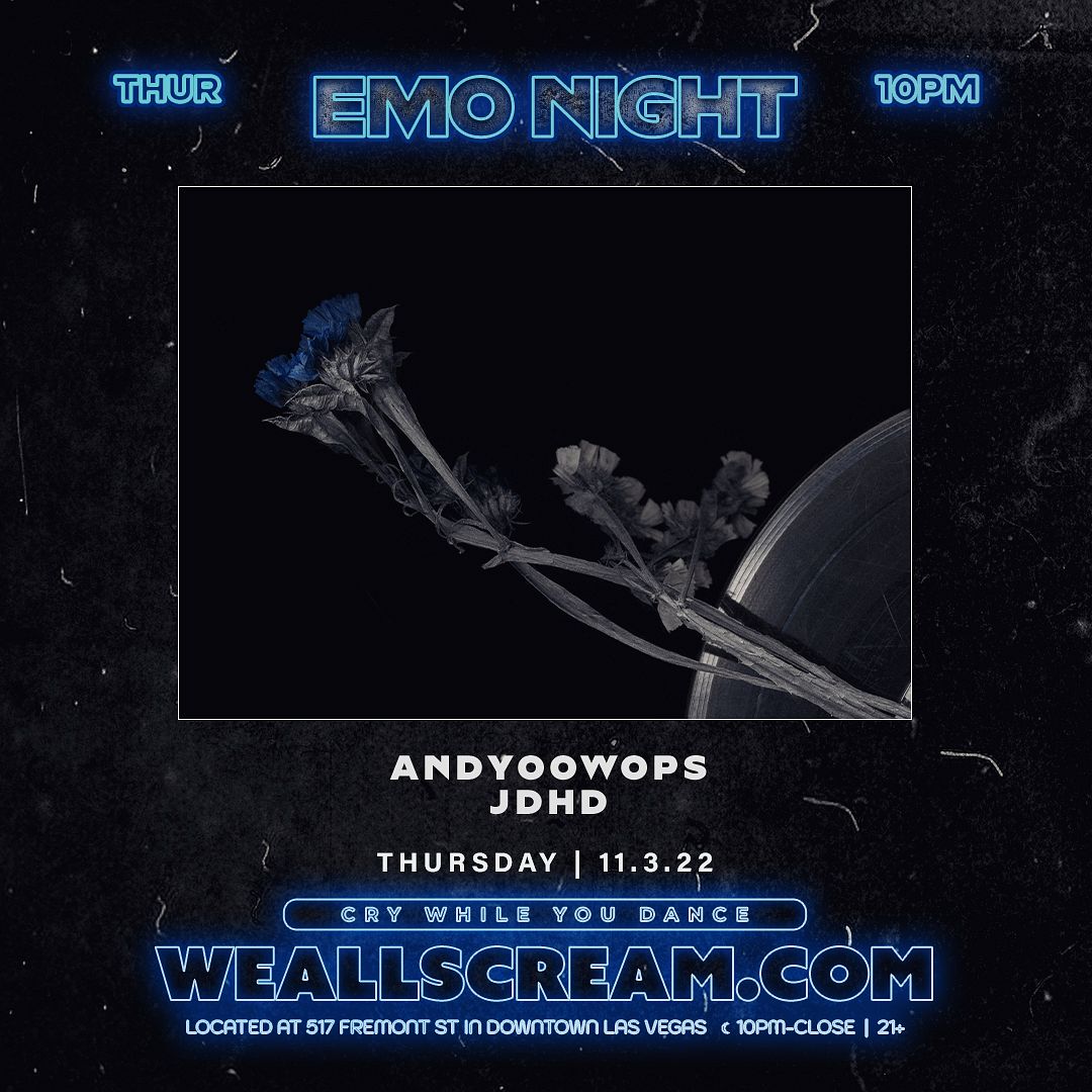 WAS Emo Night Tickets at We All Scream in Las Vegas by Corner Bar