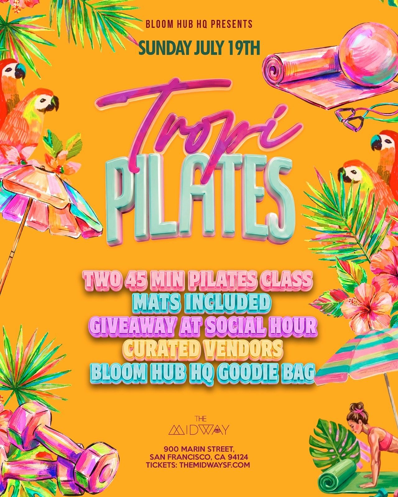 Tropipilates at Midway