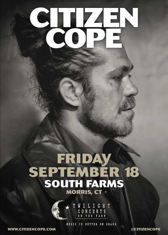 Citizen Cope Tickets At South Farms In Morris By Twilight Concerts On The Farm South Farms Morris Ct Tixr citizen cope tickets at south farms in