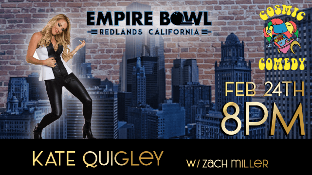 Kate Quigley LIVE in Redlands! Tickets at 11th Frame Lounge (Inside ...