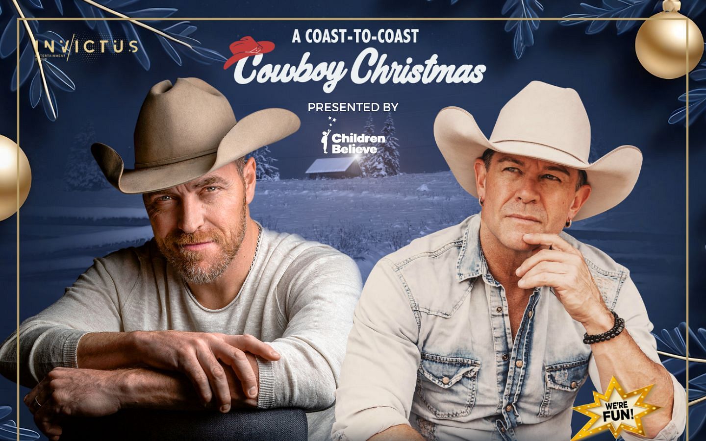 The Cowboy's Christmas：ジョーン・ウォルシュ・アングルンド A COAST TO COAST COWBOY CHRISTMAS starring George Canyon and Aaron