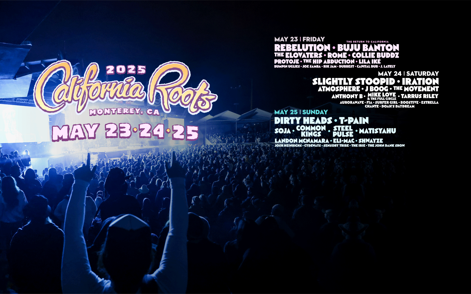 California Roots Music & Arts Festival 2025 Tickets at Monterey County ...