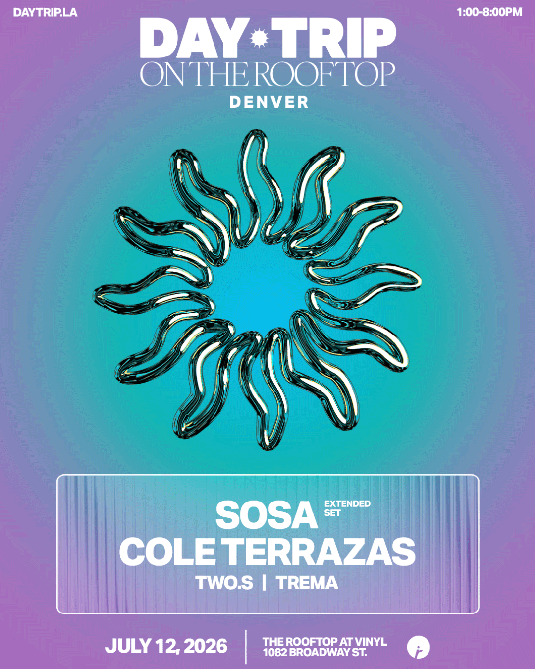 SOSA [EXTENDED SET], COLE TERRAZAS Tickets at Club Vinyl in Denver