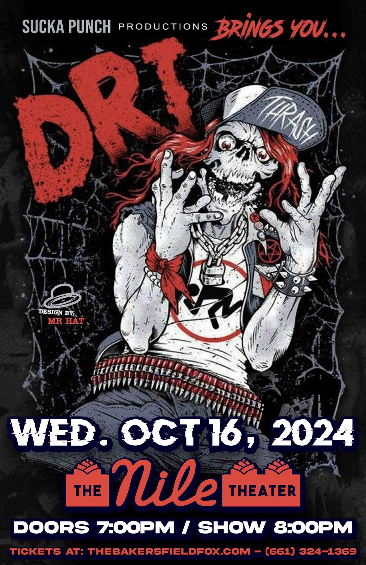 DRI Tickets at The Nile Theater in Bakersfield by The Nile Theater | Tixr