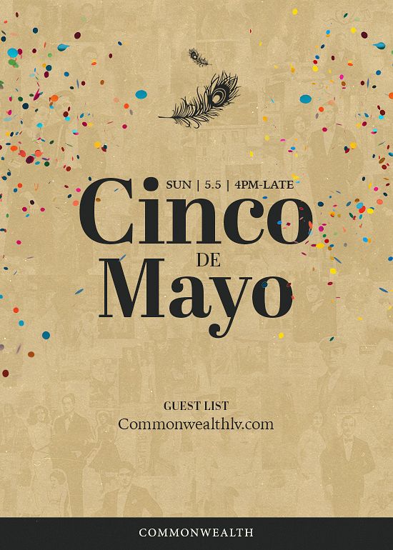 CW Cinco De Mayo Tickets at Commonwealth in Las Vegas by Corner Bar Management LLC Tixr