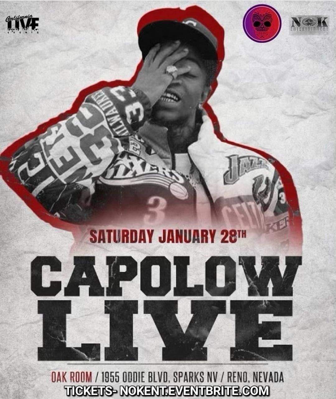 Capolow Live Tickets At Oak Room Lounge In Sparks By Oakroom Lounge Reno Tixr 