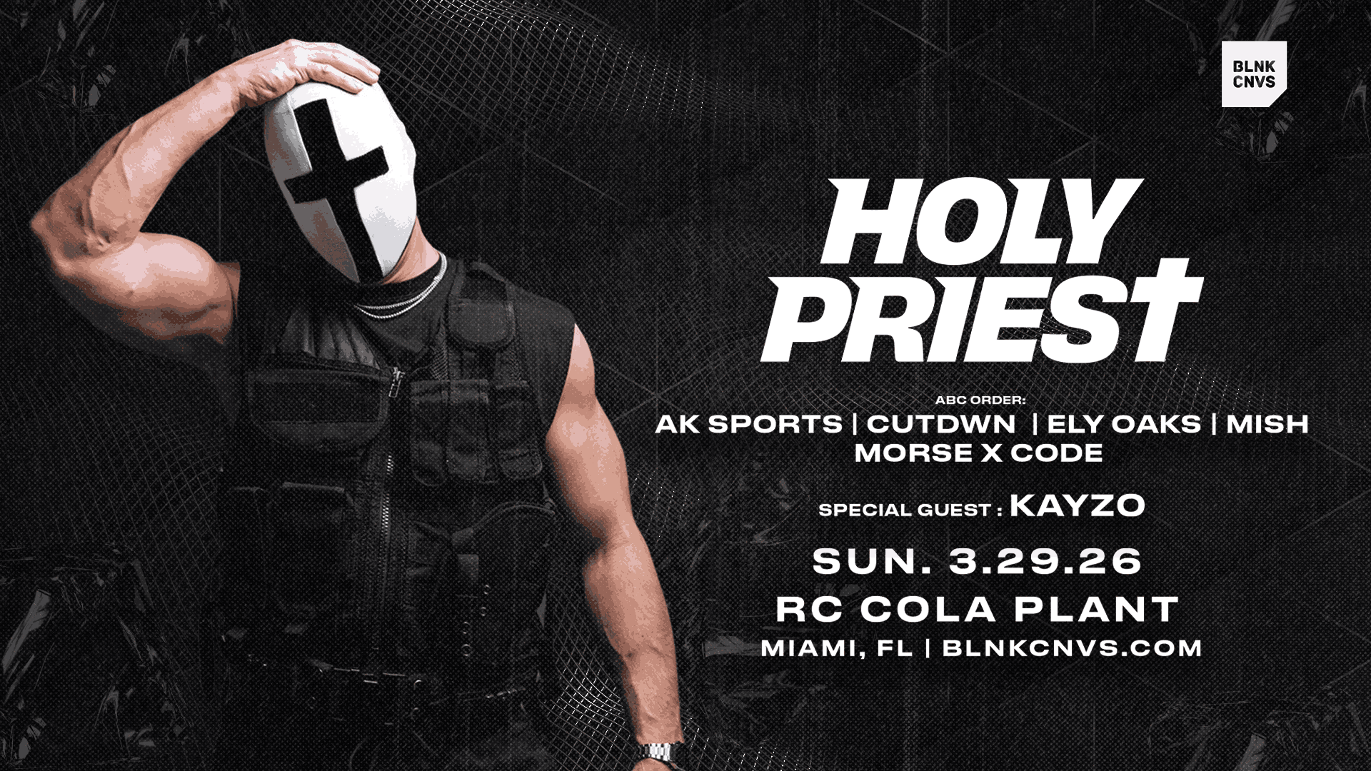 HOLY PRIEST Presents Holy Miami Tickets at RC Cola Plant in Miami by ...