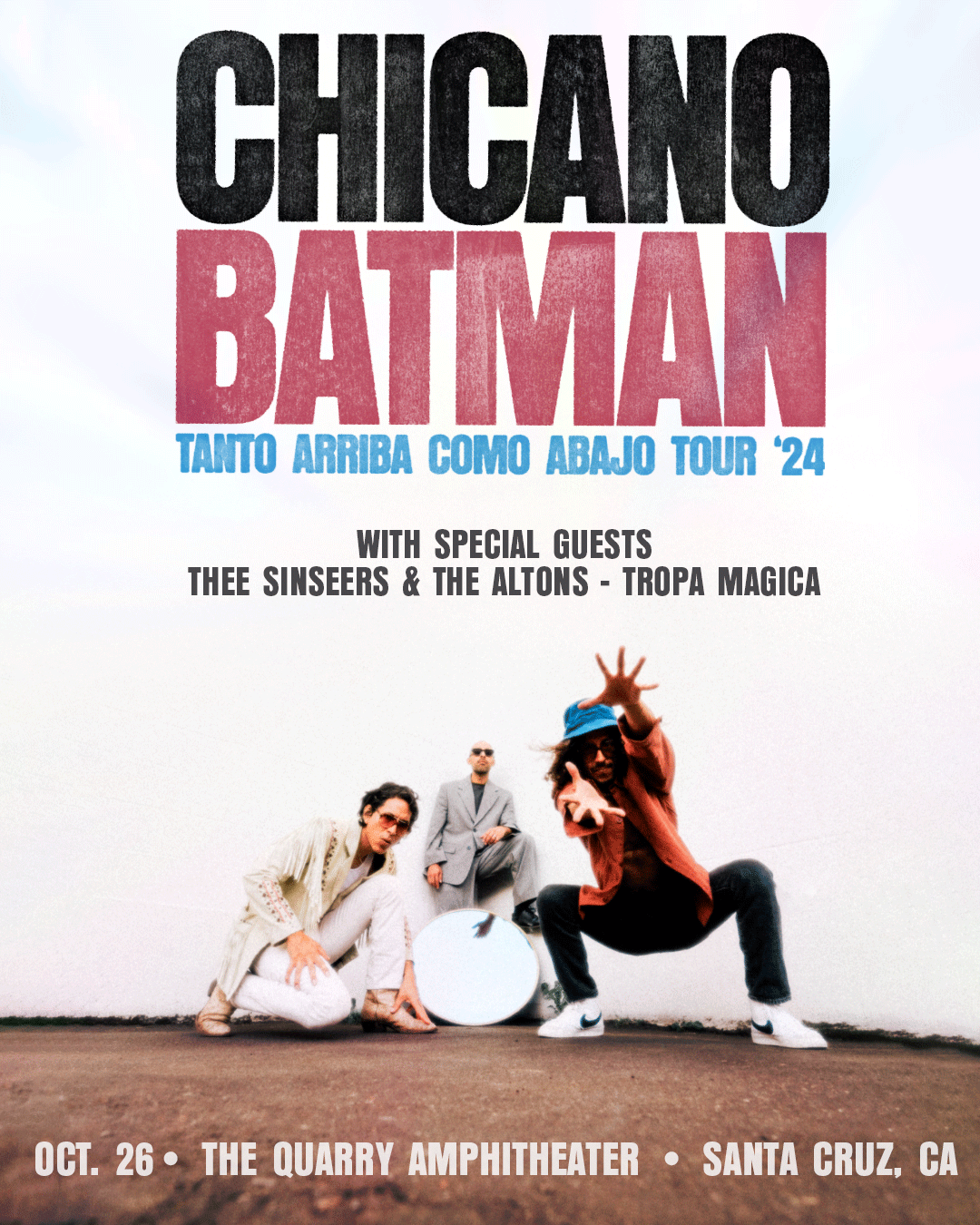 Chicano Batman - Tanto Arriba Como Abajo Tour 2024 Tickets at