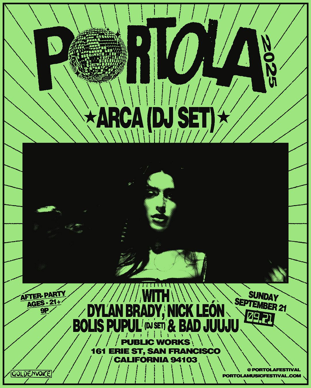 Arca (DJ Set) Tickets at Public Works in San Francisco by Public