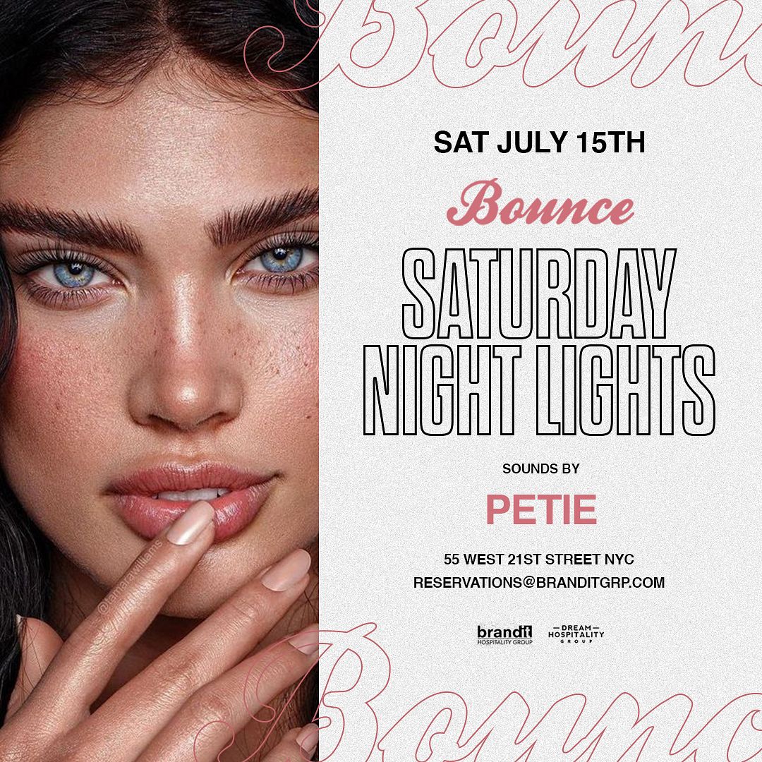 SATURDAY NIGHTS BOUNCE SPORTING CLUB Tickets at Bounce Sporting Club