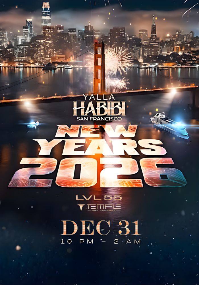 Yalla Habibi San Francisco: NYE 2026 Tickets in SF | Tixr