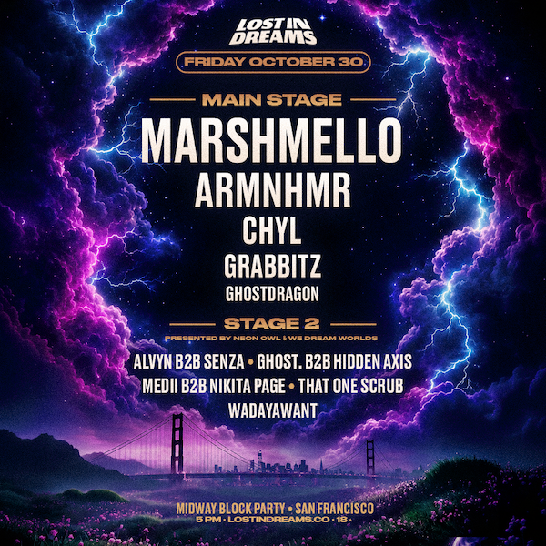 Lost In Dreams Block Party Tickets at The Midway in San Francisco