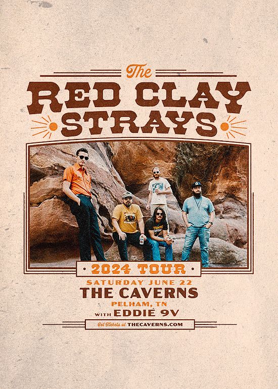 The Red Clay Strays in The Caverns Tickets at The Caverns in Pelham by ...