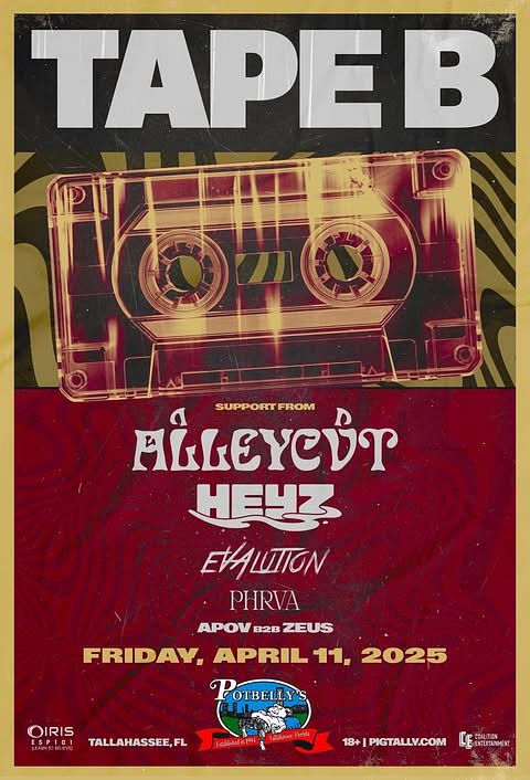 Tape B in the Garden tickets by Potbellys