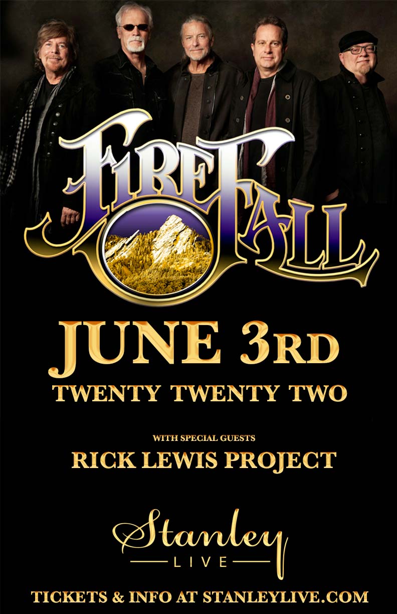 Firefall Tickets at The Stanley Hotel Concert Hall in Estes Park by