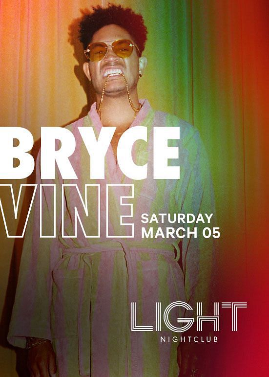 BRYCE VINE Tickets at LIGHT in Las Vegas by LIGHT