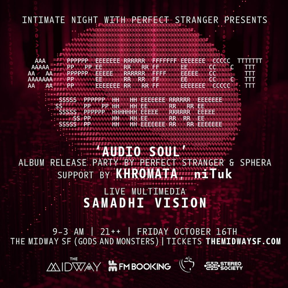 Intimate night with perfect stranger presents: A Perfect Sphere album release party event image