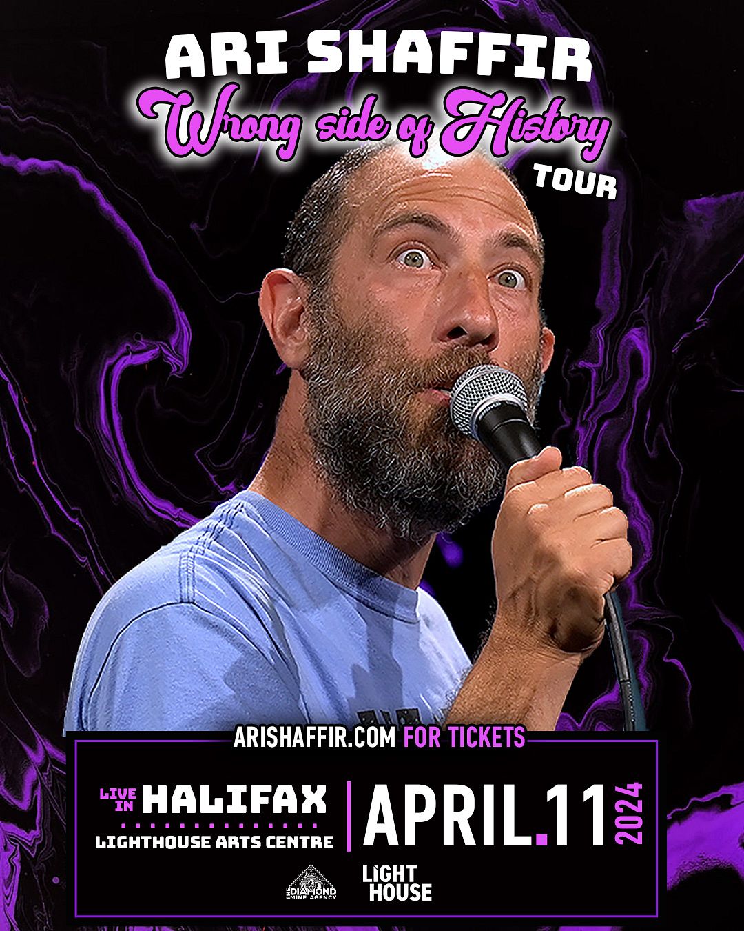 Ari Shaffir Live in Halifax Tickets at Light House Arts Centre in