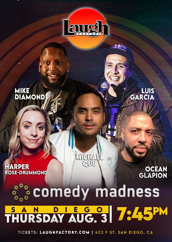 Comedy Madness Tickets at Laugh Factory San Diego in San Diego by Laugh