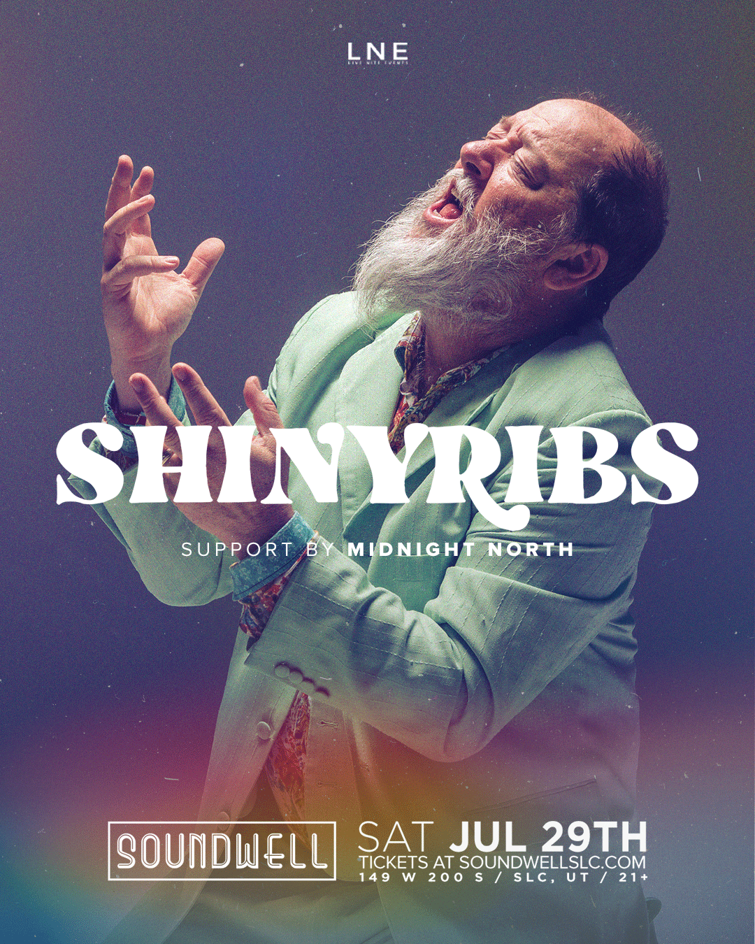 Shinyribs at Soundwell Tickets at Soundwell in Salt Lake City by LNE